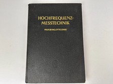 HF Messtechnik Otto Zinke Buch Messgerät 1946 selten Hochfrequenz Radiowerkstatt