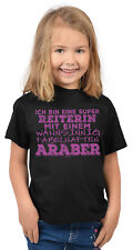 Kindershirt Pferde Sprüche T-Shirt - Araber - Vollblut Araber - Traber - Pferd