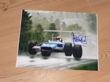 Formel 1 JACKIE STEWART Originalautogramm GROSSFOTO! F1 Weltmeister