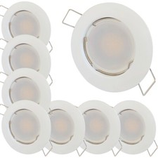 Modul LED Einbaustrahler | Flach | 5W | 230V | Loch = 55-65mm | ET=28mm | Weiss❗