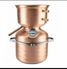 Destillierkolben, 3L. PILZKUPFER + DIGITALE ANLEITUNG + ANLEITUNG, NEU.