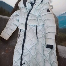 Daunenmantel hellblau Damen 36 Fire + Ice, BOGNER