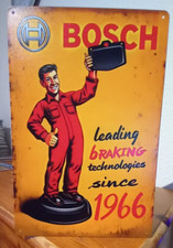 Blechschild BOSCH Werbung