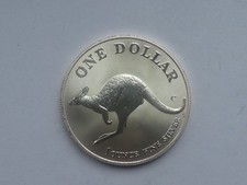 Australien, 1 Dollar 1998, Känguru, 1 OZ Silber, original