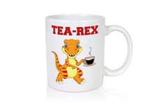 Tea-Rex Kinder - Tasse Weiß