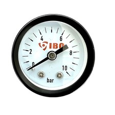 IBO Manometer 0-10 bar 1/4