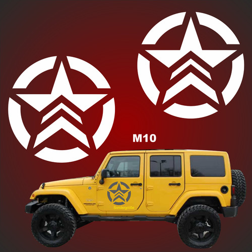 Army sterne aufkleber - us,