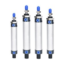 Pneumatikzylinder Doppeltwirkend Kolben 16-40 mm Hub 25-250 mm Alu Endschalter