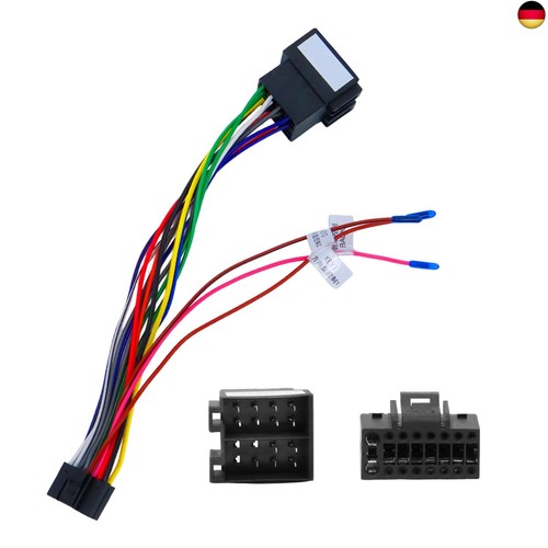 Poliges iso adapterkabel - 16-poliges, iso-adapterkabel