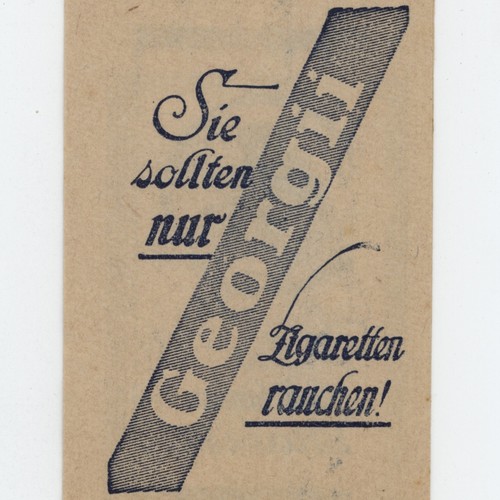 Georgii zigaretten - georgii,