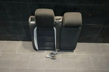 VW Golf 6 VI R Rücksitzbank Oberteil rechts oben Stoff grau schwarz titanschwarz