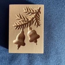 Springerle Backmodel Christbaumglocken