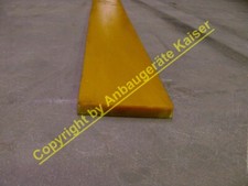 PUR Schürfleiste für Schneeräumschild sehr verschleißfest 150x20mm bis 300cm