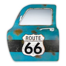 Autotür mit Spiegel Route 66