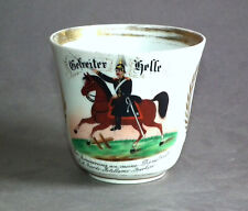 Um 1890/1900 Reservisten-Tasse Garde Artillerie Berlin teilw. handbem.