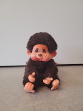 Plüsch Stofftier: Monchichi Sekiguchi altes Monchichi dunkelbraun