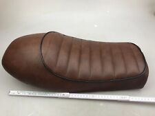 Sitzbank Sattel Vintage braun Cafe Racer Scrambler Oldtimer 