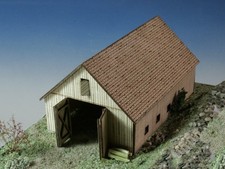 Feldscheune , Bausatz aus