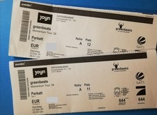 2x Konzertkarten Greenbeats