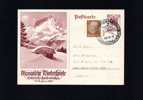 Ganzsache olympische - ganzsache,