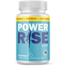 Power Rise Caps | mit L-Arginin, L-Citrullin und Maca | 60 Kapseln