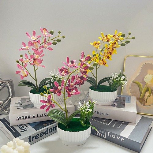 Künstliche orchidee pflanze - orchidee,