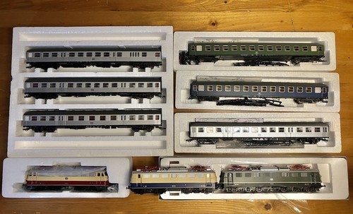 Deutsche bundesbahn set - bundesbahn, h0
