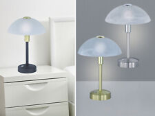 LED Nachttischlampen Bauhausstil per Sensortaste dimmbar schöne Nachtischlampen