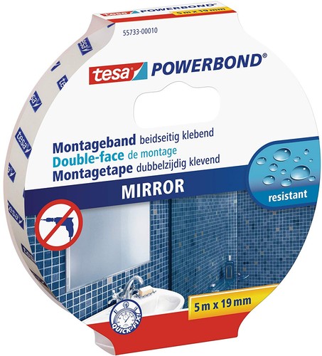 Tesa powerbond mirror - powerbond,