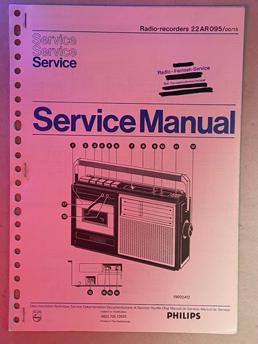 Philips service manual - service-manual, für