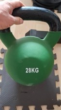 MSPORT Kettlebell 28 kg Kugelhantel Schwunghantel Kugelgewicht