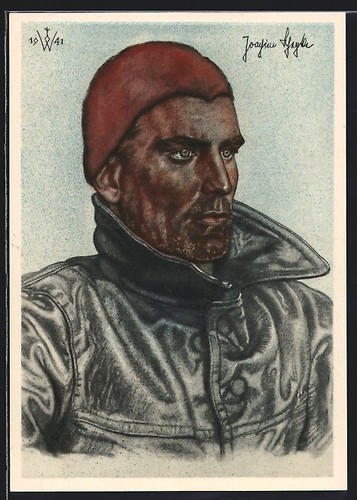 Künstler willrich - künstler-ak,