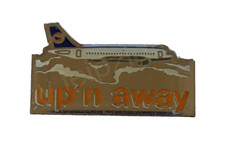 Lufthansa up´n away Luftfahrt Airline Flugzeug Badge Pin 