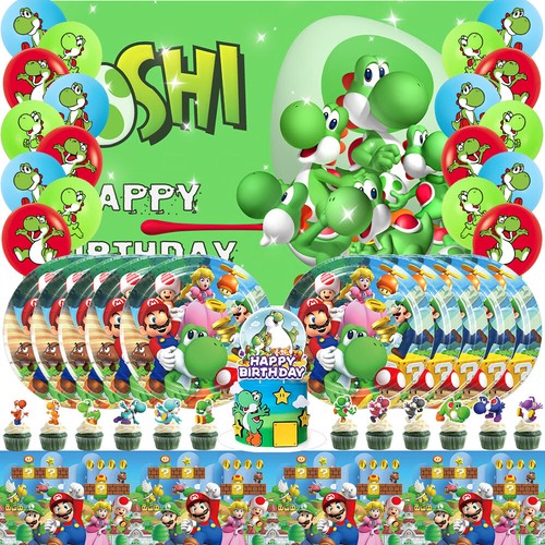 Yoshi party zubehör - yoshi,