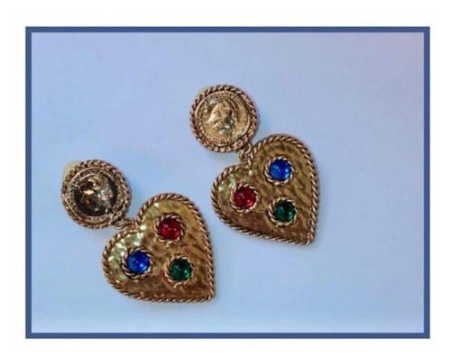 Ohrclips modeschmuck 80er - ohrclips,