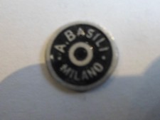 Typenschild Vespa Hupe A. Basili Milano Schild Plakette s69