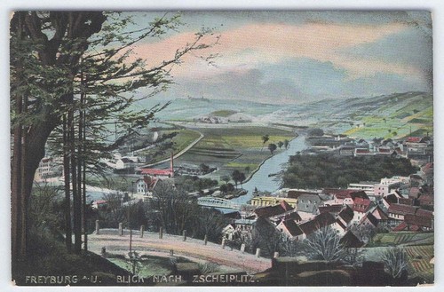 Ansichtskarte freyburg d - freyburg, a.d