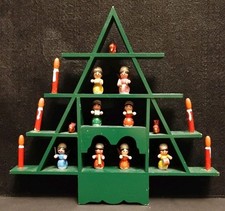 Alter Stufenweihnachtsbaum - Lichterbaum - Weihnachten Nostalgie - Defekt
