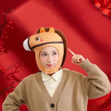 Süßer Plüsch Pferd Hut