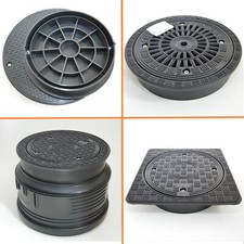 Schachtabdeckung Schachtdeckel DN315 DN400 A15 1,5 - 3T Kanalschacht Schachtrohr