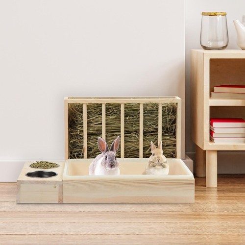 Holz hase heu futterhaus - hase,