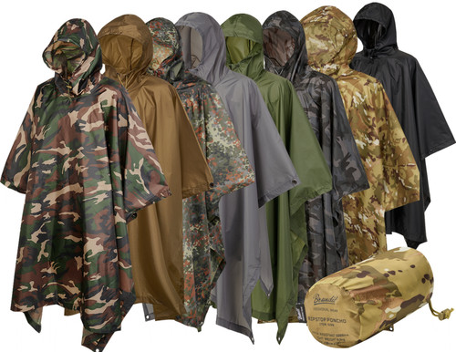 Brandit poncho ripstop - , rain