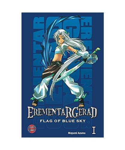 Erementar gerad flag of blue - erementar,
