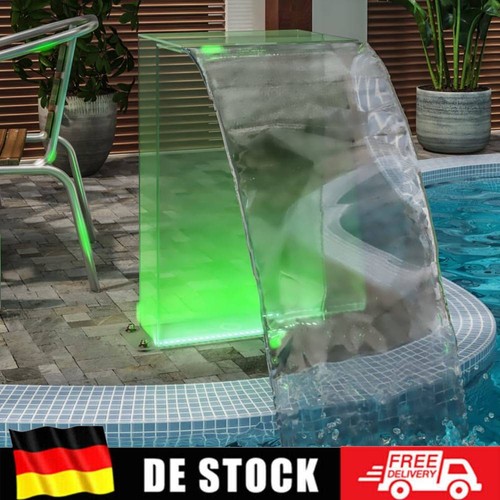 Wasserfall element mit rgb - wasserfall-element,