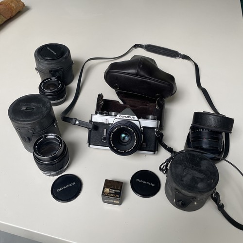 Olympus zuiko mit tasche - om-1,