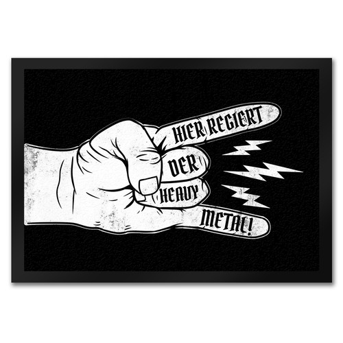 Hier regiert der heavy metal - regiert,