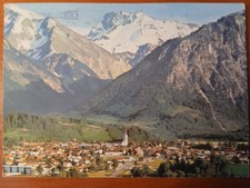 Postkarte 2733 gelaufen, Oberstdorf, Ansichtskarte, Sammlung