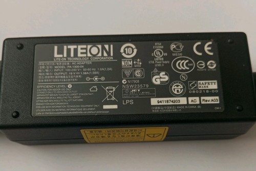 Liteon 1300 ladekabel - liteon, pa-1300-04