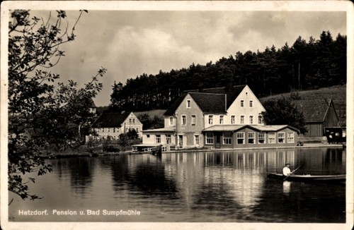 Hetzdorf halsbrücke in - ak,