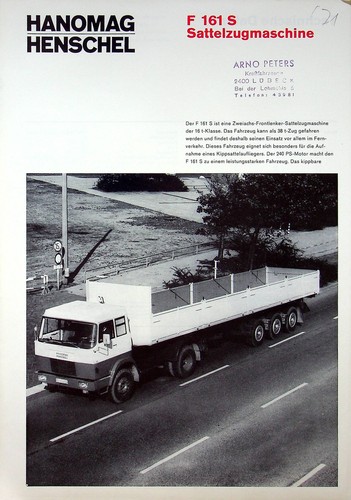 222910 hanomag henschel - henschel, lkw
